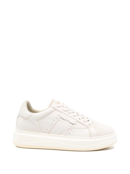 Sneakers Woolrich neutri din piele