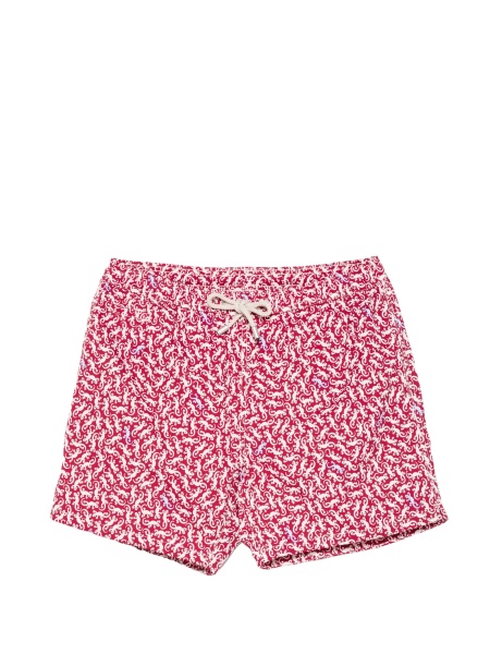 Sort de baie Mc2 Saint Barth rosu din polyester