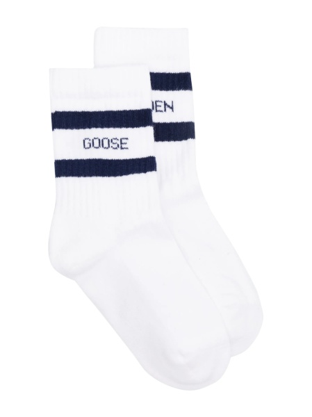 Sosete Golden Goose albe