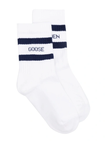 Sosete Golden Goose albe