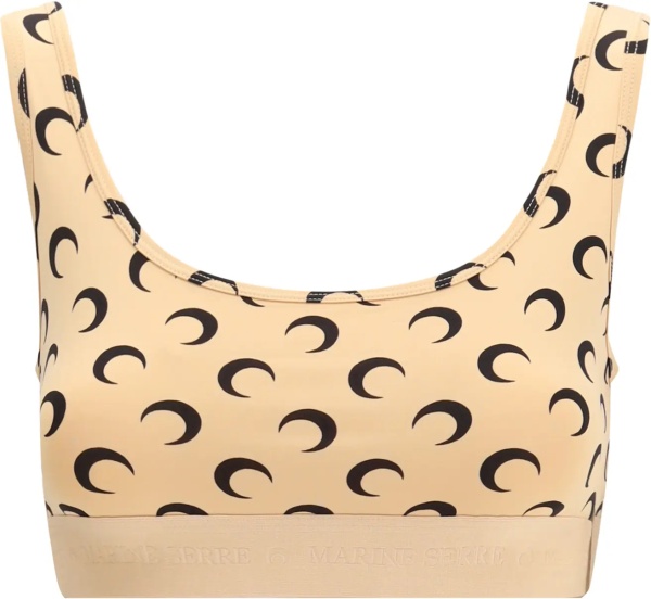 Sutiene Moon recycled jersey sports Bra*