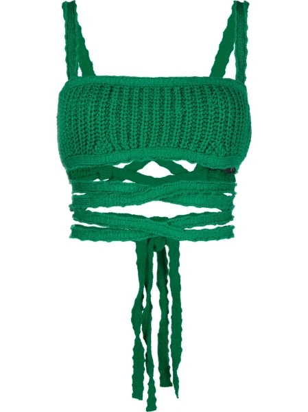 Top tricotat ALANUI verde