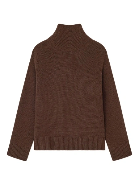 Top tricotat Ganni maro