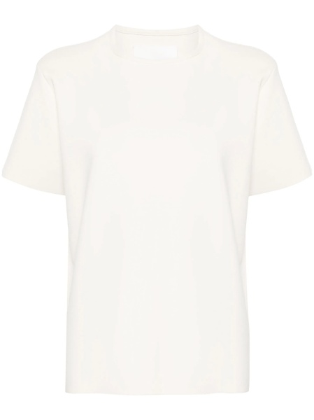 Top tricotat Jil Sander alb
