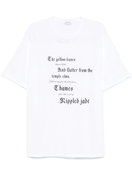 Tricou Alexander McQueen alb
