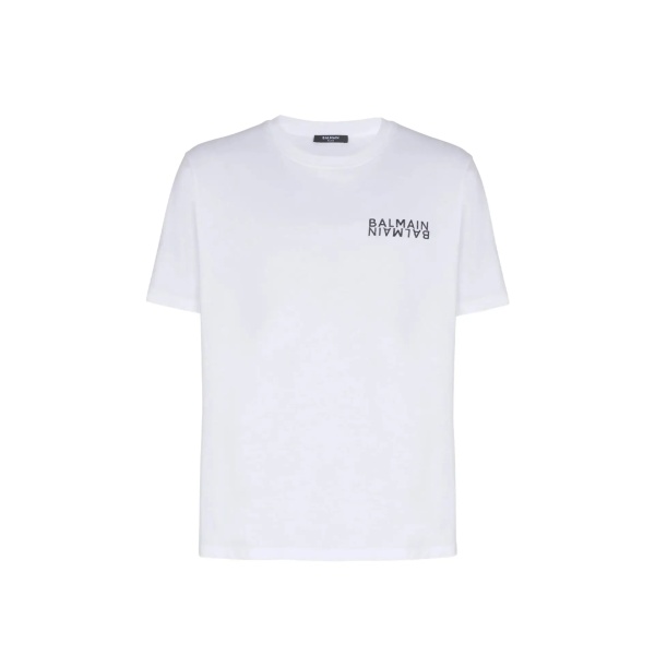 Tricou Balmain logo-print T-shirt