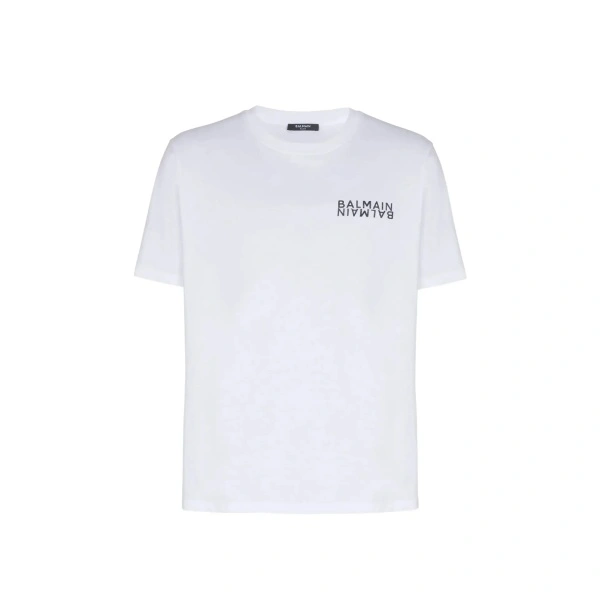 Tricou Balmain logo-print T-shirt