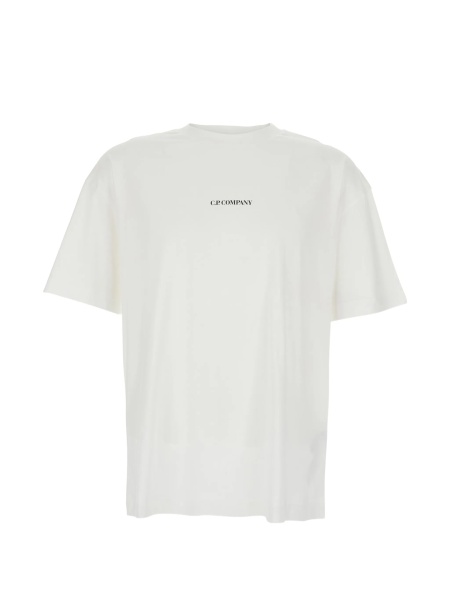 Tricou C.P. Company alb