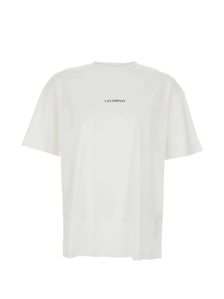 Tricou C.P. Company alb