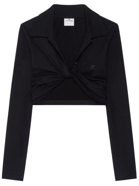 Tricou COURRÈGES negru