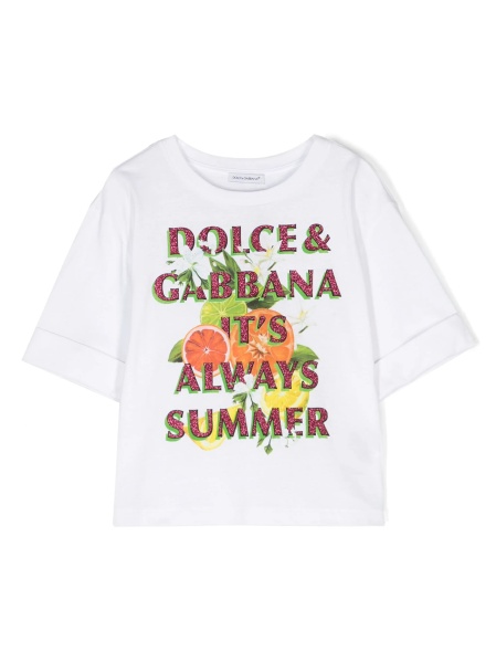 Tricou Dolce & Gabbana alb