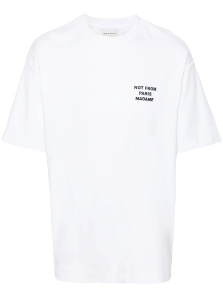Tricou DRÔLE DE MONSIEUR alb