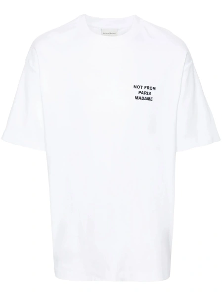 Tricou DRÔLE DE MONSIEUR alb