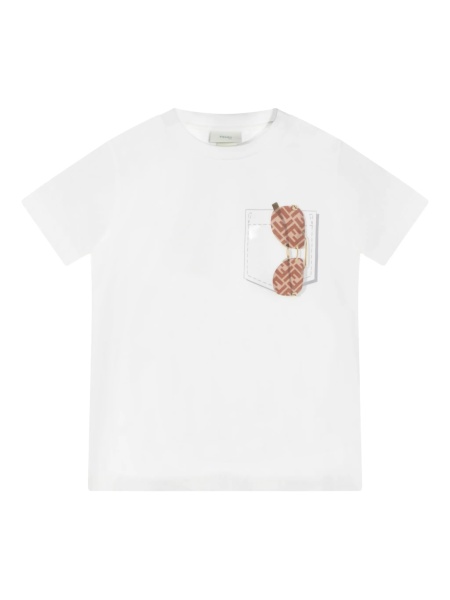 Tricou Fendi alb