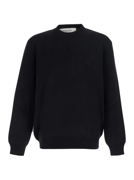 Tricou Golden Goose negru din bumbac