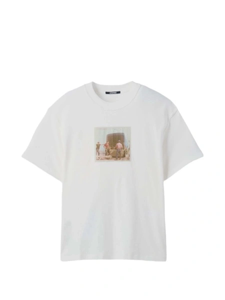Tricou JACQUEMUS alb