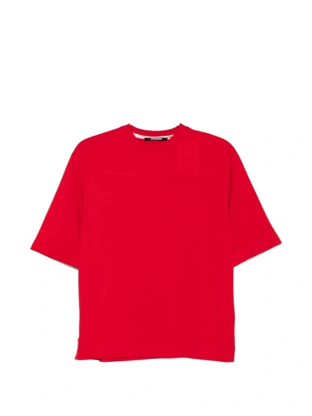 Tricou JACQUEMUS Rond Carré rosu