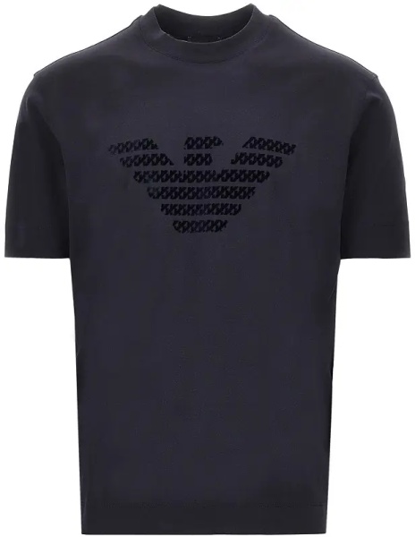 Tricou Lyocell and cotton blend T-shirt with logo