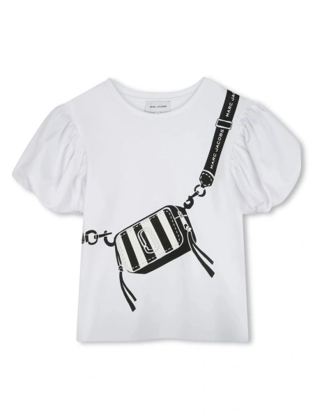 Tricou Marc Jacobs alb din bumbac