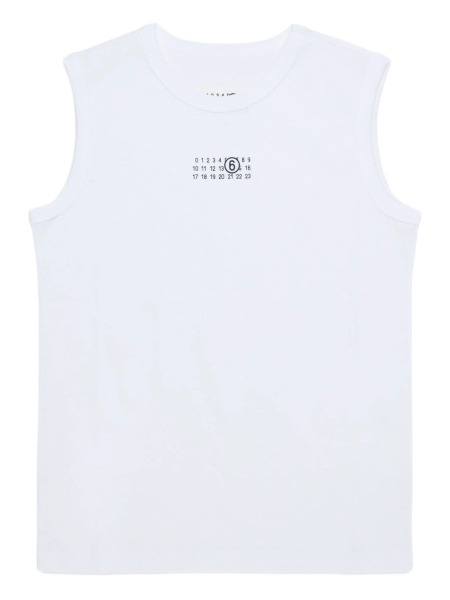 Tricou MM6 Maison Margiela alb