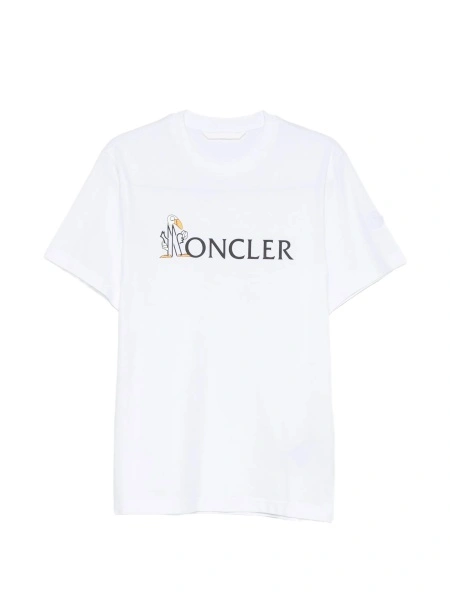 Tricou Moncler alb