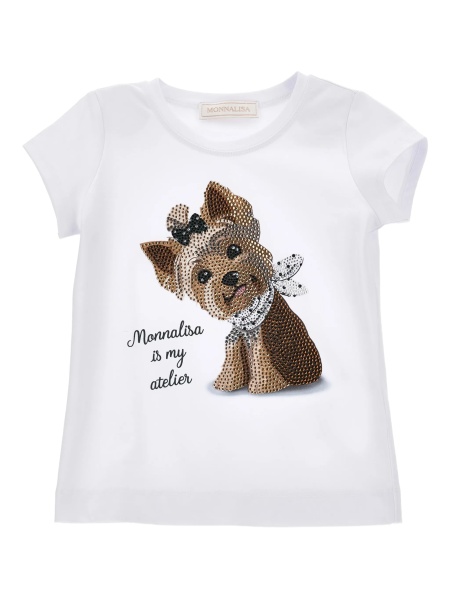 Tricou Monnalisa alb