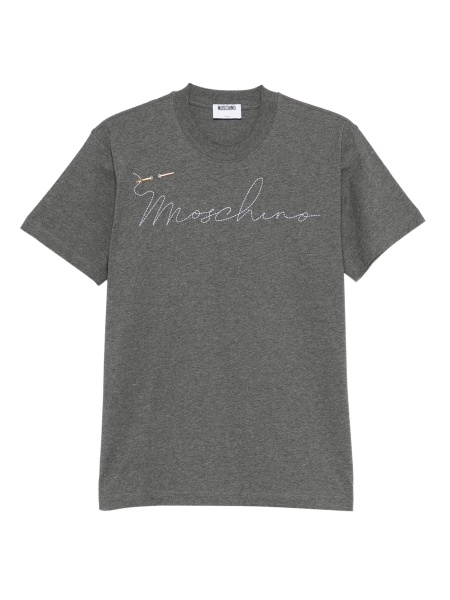 Tricou Moschino gri
