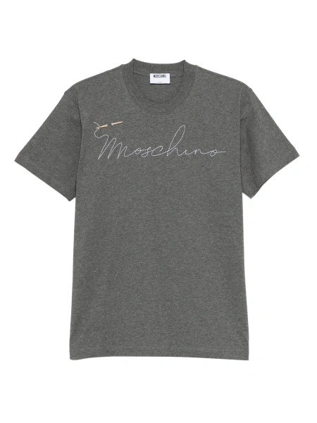 Tricou Moschino gri