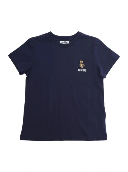 Tricou MoschinoS albastru din bumbac