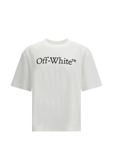 Tricou Off-White Bookish alb