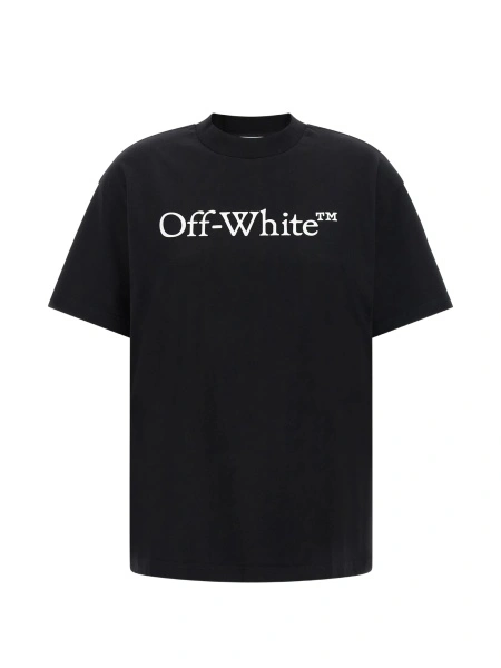 Tricou Off-White negru din bumbac