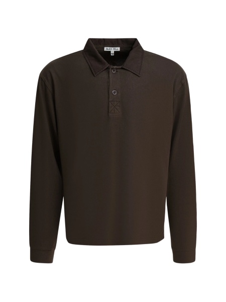 Tricou Polo Alex Mill maro
