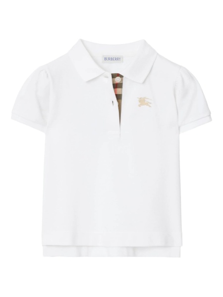 Tricou Polo Burberry alb