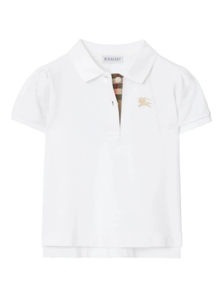 Tricou Polo Burberry alb