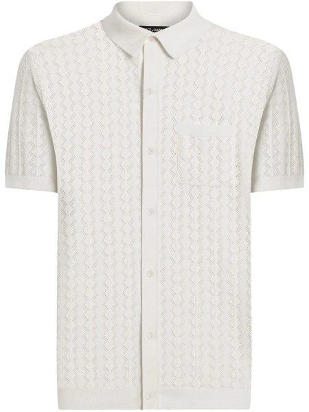 Tricou Polo Dolce & Gabbana alb