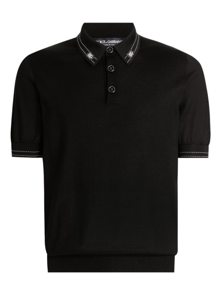 Tricou Polo Dolce & Gabbana negru