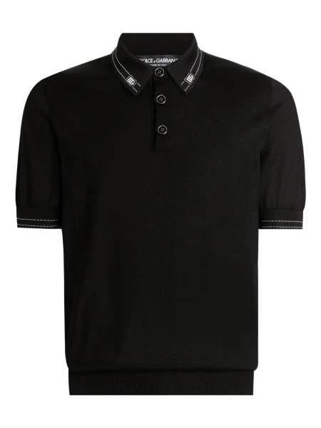 Tricou Polo Dolce & Gabbana negru