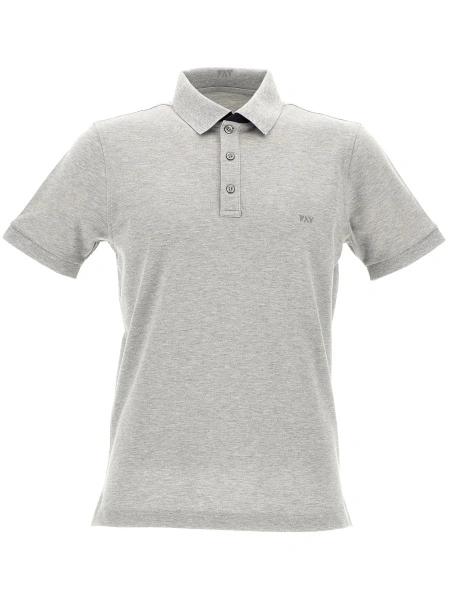 Tricou Polo Fay gri