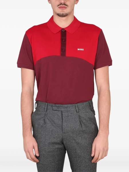 Tricou Polo Hugo Boss rosu