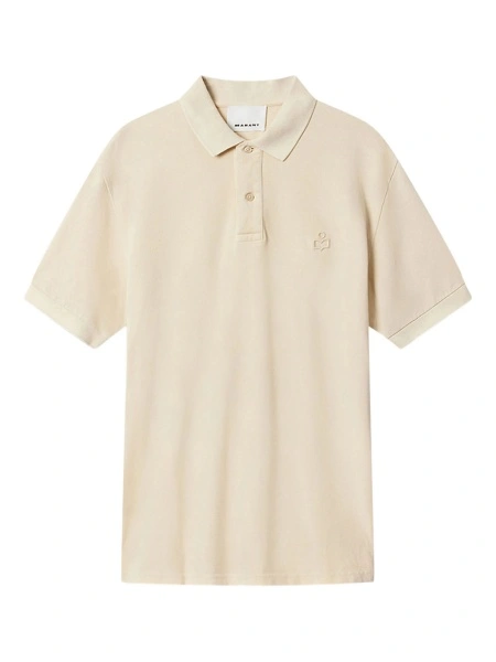 Tricou Polo Isabel Marant neutru