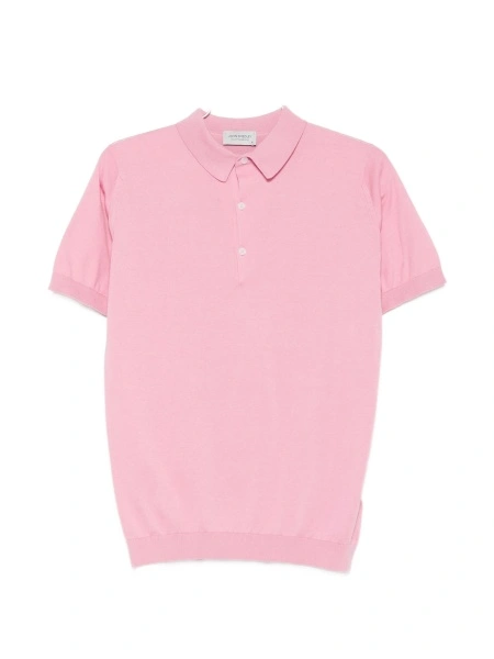 Tricou Polo John Smedley roz