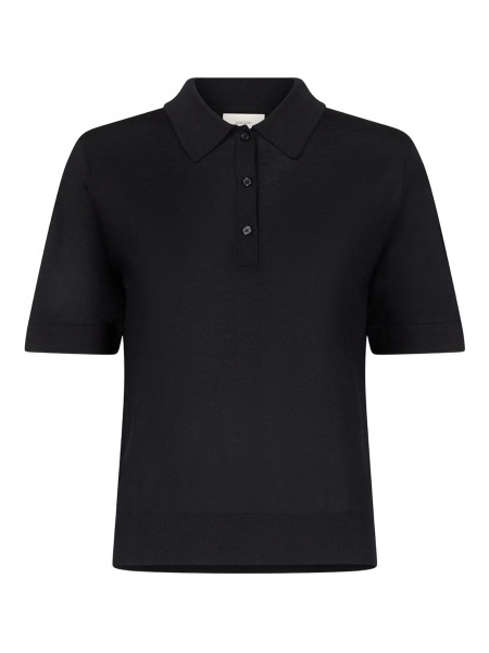 Tricou Polo LOULOU DE SAISON negru