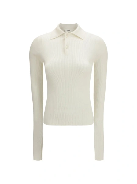 Tricou Polo Rier alb