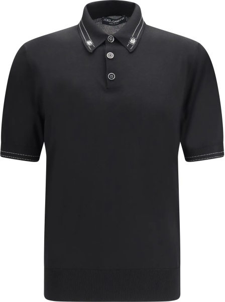 Tricou Polo Silk Polo Shirt with polo collar and short sleeves