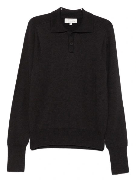 Tricou Polo STUDIO NICHOLSON maro