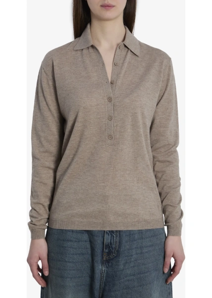 Tricou Polo Tala Knit V-Neck Polo