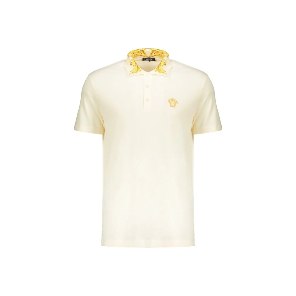 Tricou Polo Versace Contrast Collar Polo