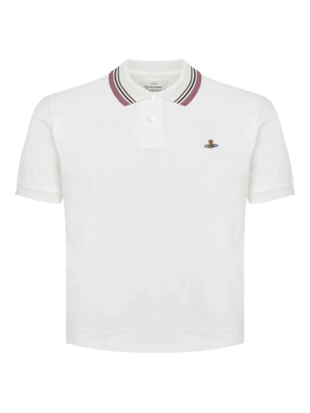 Tricou Polo Vivienne Westwood alb