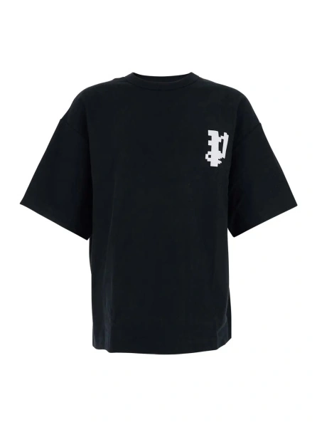 Tricou PURPLE BRAND negru din bumbac