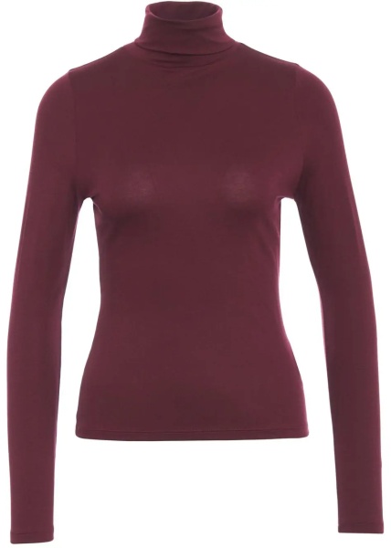 Tricou Roll-neck top in cashmere